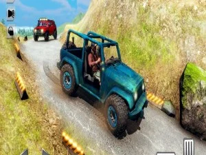 Mountain Climb Passenger Jeep Simulator Game